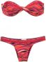 Amir Slama Mouwloze top Roze - Thumbnail 1