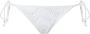 Amir Slama patterned bikini bottom Wit - Thumbnail 1