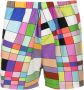 Amir Slama Shorts met elastische tailleband Veelkleurig - Thumbnail 1