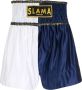 Amir Slama Shorts met logo Blauw - Thumbnail 1