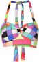 Amir Slama Top met geometrische print Veelkleurig - Thumbnail 1