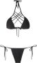 Amir Slama Triangel bikini set Zwart - Thumbnail 1