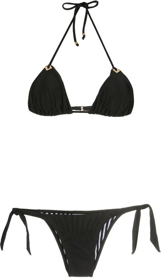 Amir Slama Triangel bikini Zwart