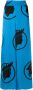 Amir Slama Zijden broek Blauw - Thumbnail 1