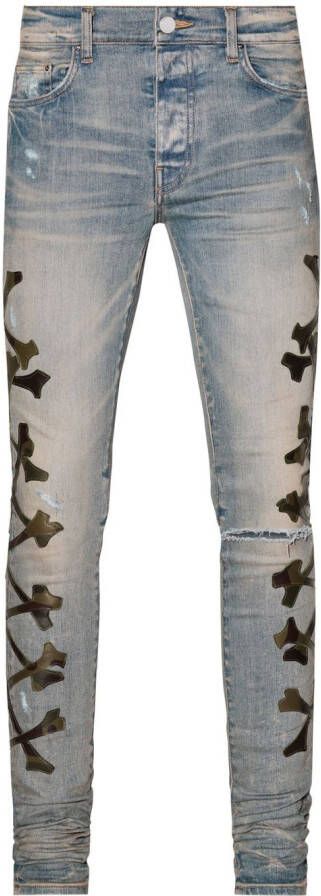 AMIRI Skinny jeans Blauw