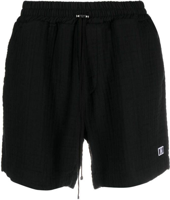 AMIRI Katoenen shorts Zwart