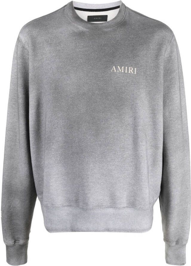 AMIRI Sweater met logoprint Grijs