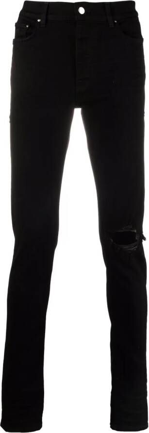 AMIRI Gerafelde jeans Zwart