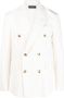AMIRI Gestreepte blazer Wit - Thumbnail 1
