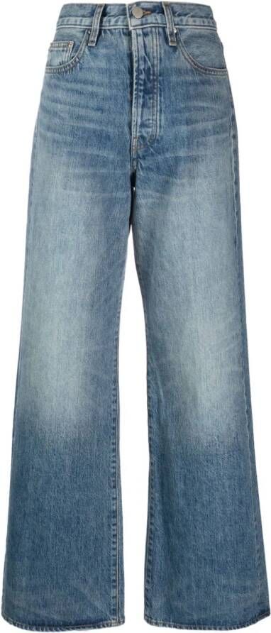 AMIRI High waist jeans Blauw