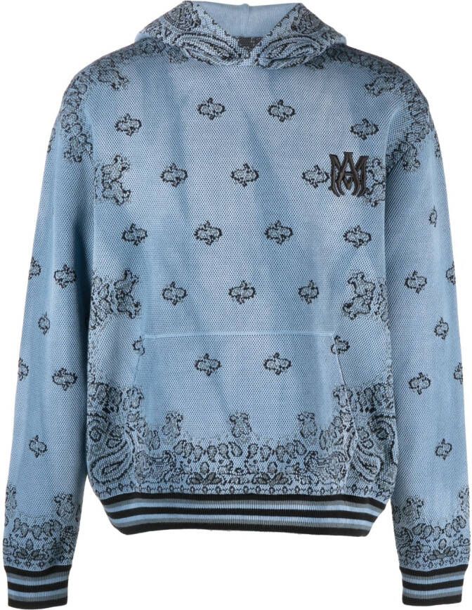 AMIRI Hoodie Blauw