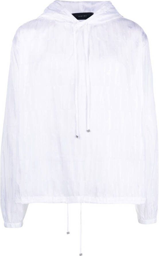 AMIRI Hoodie met logoprint Wit