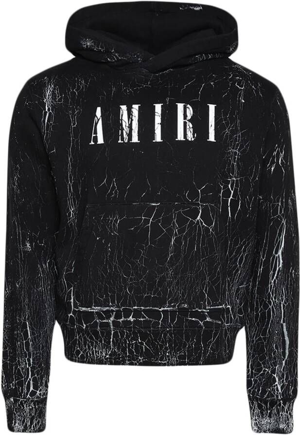 AMIRI Hoodie met logoprint Zwart