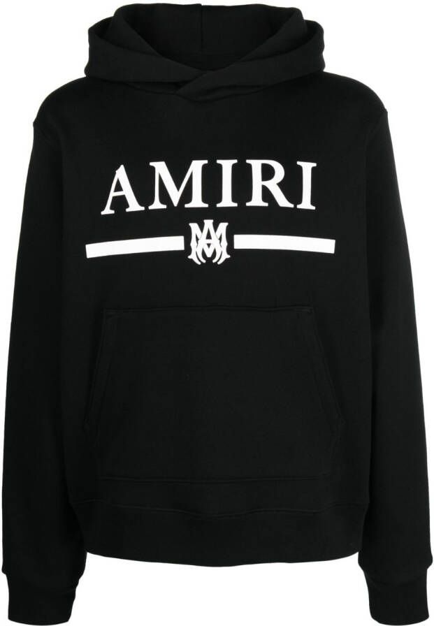 AMIRI Hoodie met logoprint Zwart