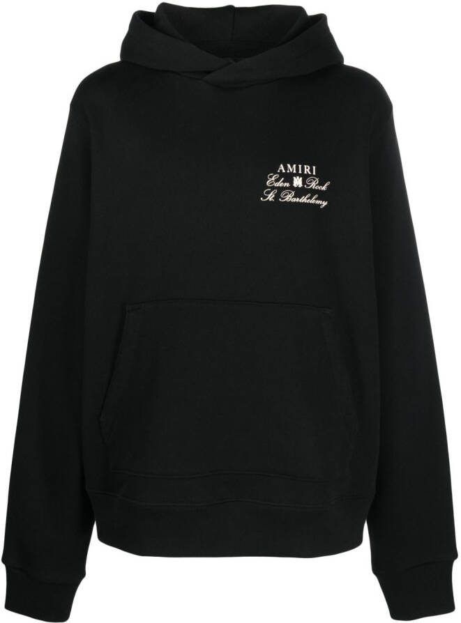 AMIRI Hoodie met logoprint Zwart