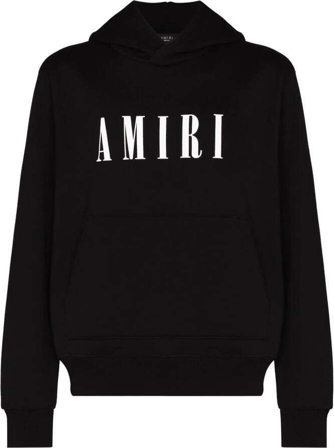 AMIRI Hoodie met logoprint Zwart