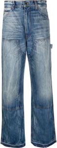 AMIRI Jeans met gebleekt effect Blauw