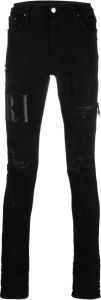 AMIRI Jeans met logoprint Zwart