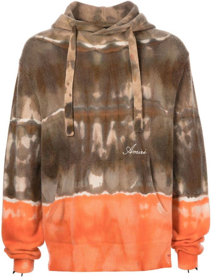 AMIRI Kasjmier hoodie Bruin