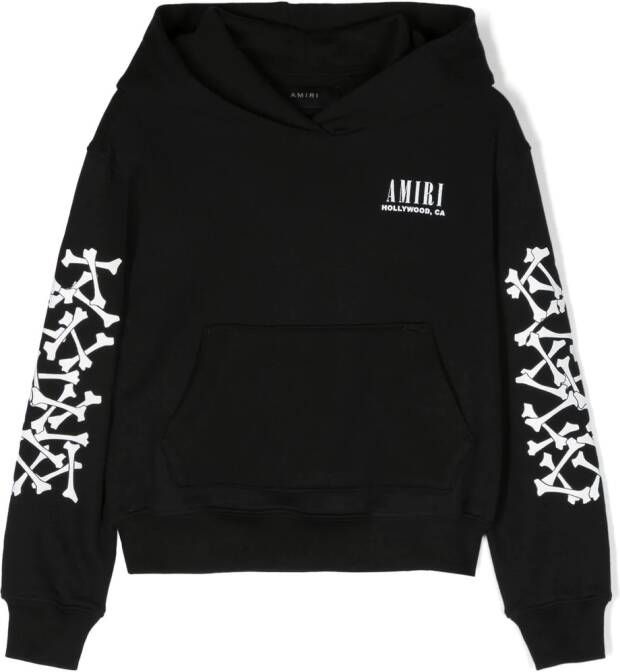 AMIRI KIDS Hoodie met logo Zwart