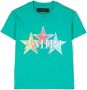 AMIRI KIDS T-shirt met logoprint Groen - Thumbnail 1