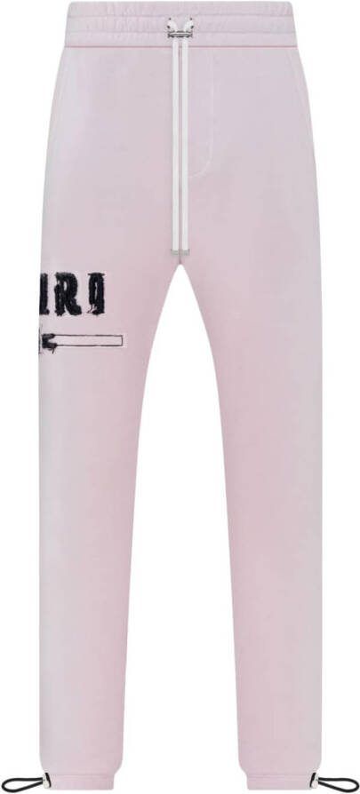 AMIRI MA Bar trainingsbroek met logoprint Roze