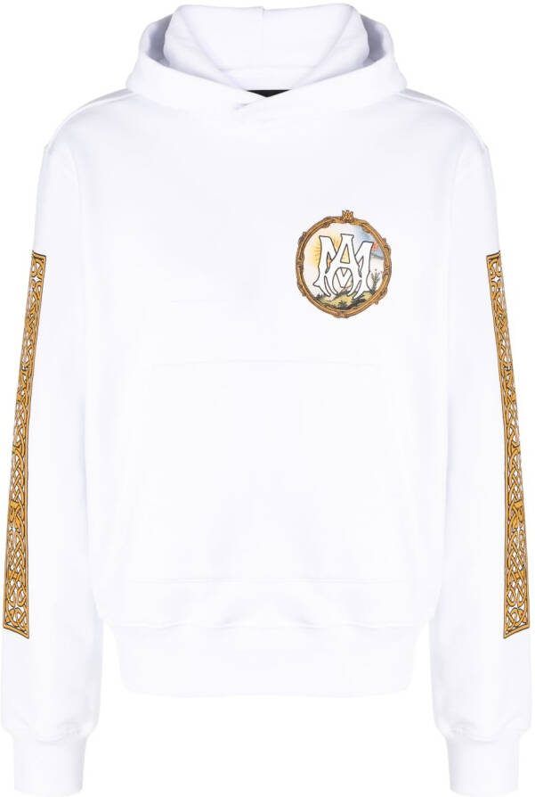 AMIRI Sweater met logoprint Wit