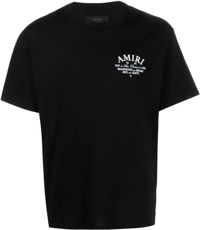 AMIRI T-shirt met logoprint Zwart