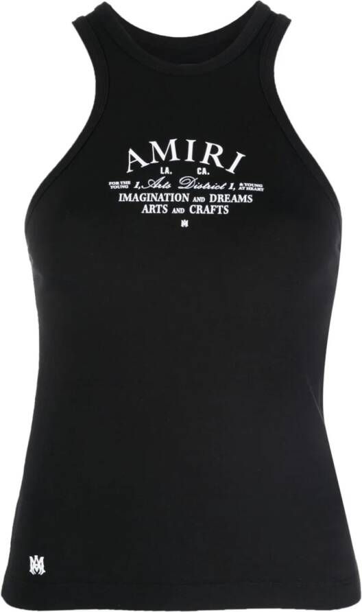 AMIRI Tanktop met logoprint Zwart