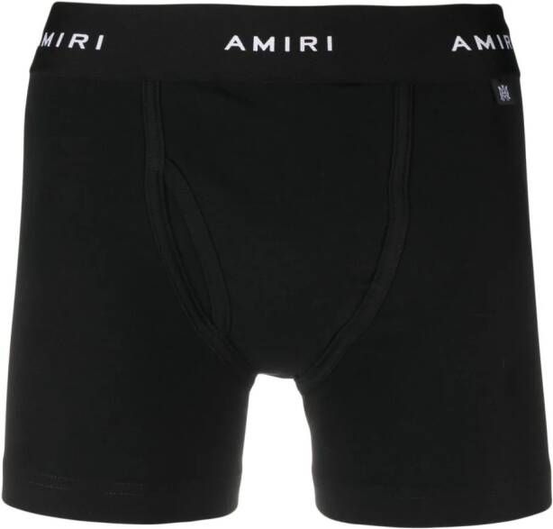 AMIRI Boxershorts met logoband Zwart