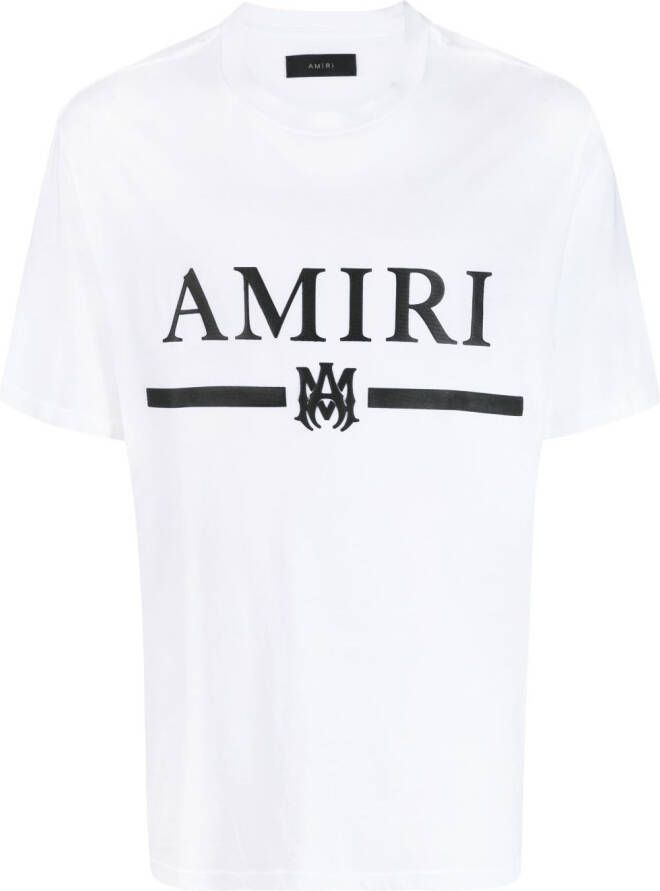 AMIRI T-shirt met logoprint Wit