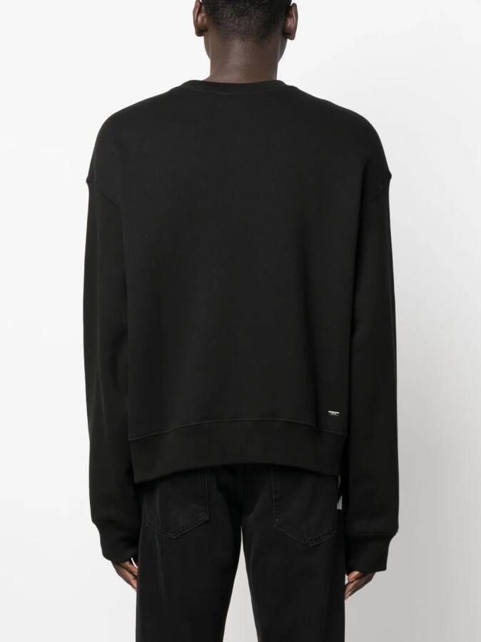 AMIRI Sweater met print Zwart