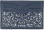 AMIRI Pasjeshouder met bandanaprint Blauw - Thumbnail 1