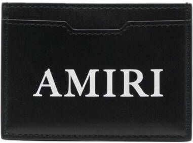 AMIRI Pasjeshouder met logoprint Zwart