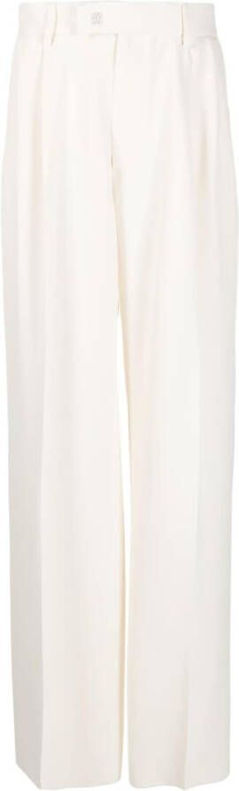 AMIRI Straight plooibroek Beige