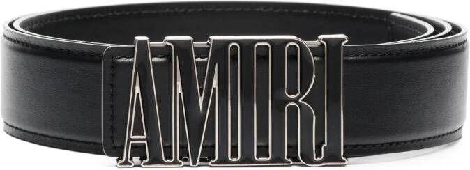 AMIRI Nappa Core riem van 4 cm Zwart