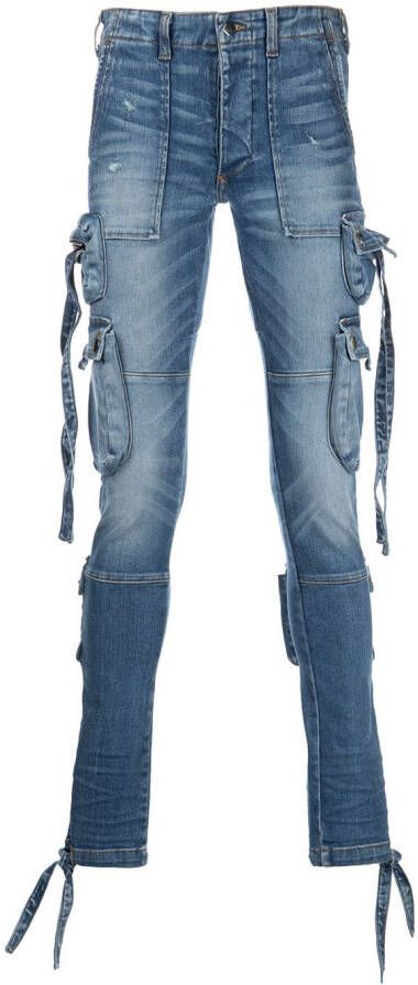 AMIRI Skinny jeans Blauw