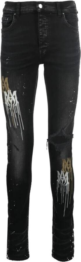 AMIRI Skinny jeans Zwart