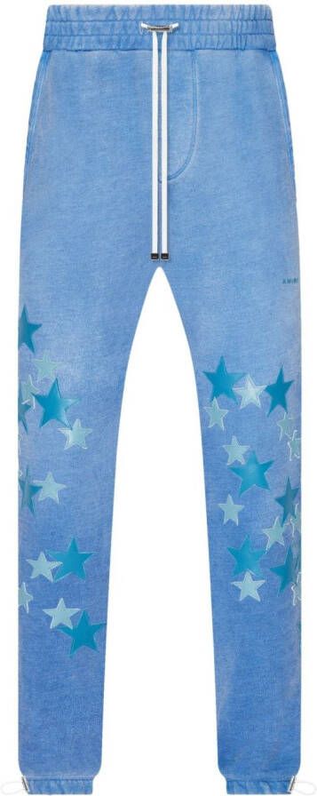 AMIRI Trainingsbroek met sterpatch Blauw