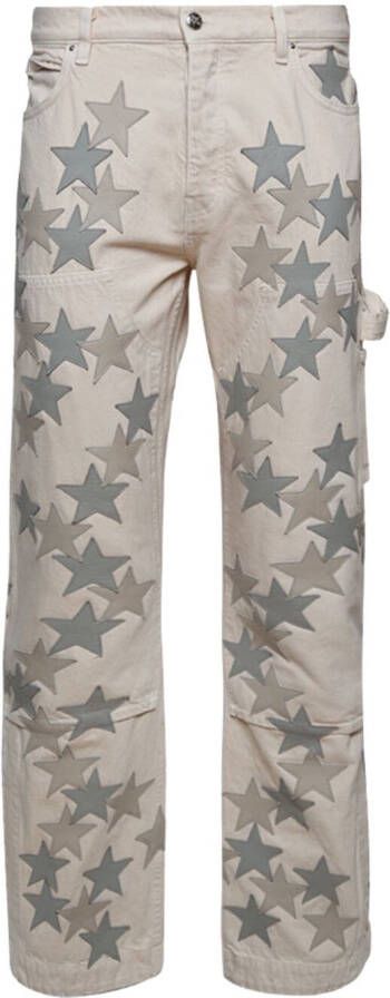 AMIRI Straight broek Beige
