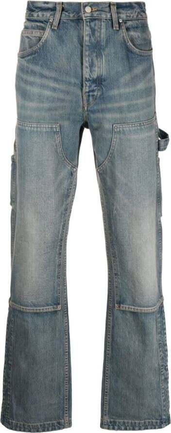 AMIRI Straight jeans Blauw