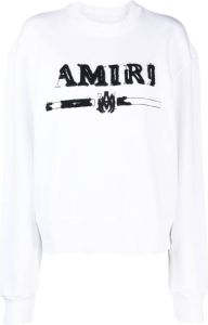 AMIRI Sweater met logopatch Wit