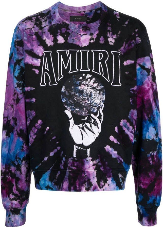 AMIRI Sweater met logoprint Zwart