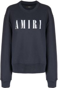 AMIRI Sweater met ronde hals Blauw