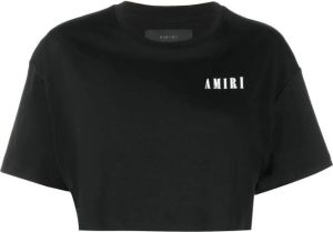 AMIRI T-shirt met logoprint 001 BLACK