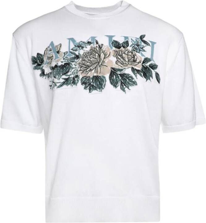 AMIRI T-shirt met logoprint Wit