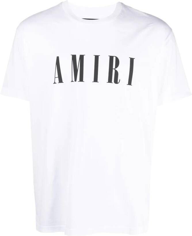 AMIRI T-shirt met logoprint Wit