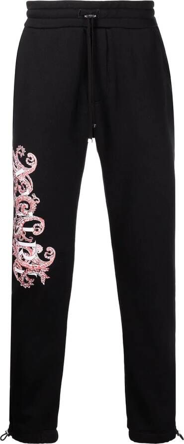 AMIRI Trainingsbroek met paisley-print Zwart