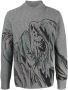 AMIRI Trui met print Grijs - Thumbnail 1