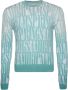 AMIRI x The Webster trui met print Groen - Thumbnail 1